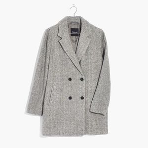 Madewell Herringbone Coat